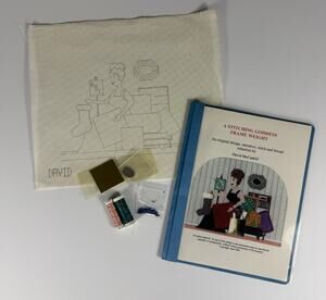 David McCaskill Needlepoint Canvas A Stitching Goddess Frame Weight Guide